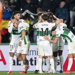 Elche 2-0 Eibar: resumen, goles y resultado