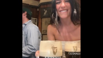 Dua Lipa prueba una cerveza y reacciona como nunca antes la viste: ya es viral