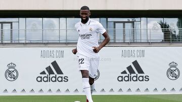 20/06/22 REAL MADRID PRESENTACION DE ANTONIO RUDIGER COMO NUEVO JUGADOR 