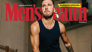 Luka Doncic en la portada de Men's Health.