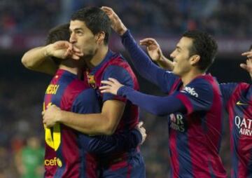 Luis Suárez gol de chilena 5-0