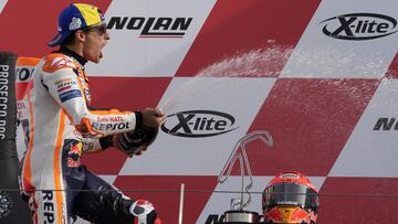 Marc Marquez en Misano.