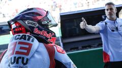 Las mejoras de Márquez con el equipo oficial de Ducati
