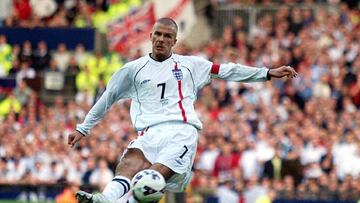 Bending it like Beckham... the top 10 curled free-kicks