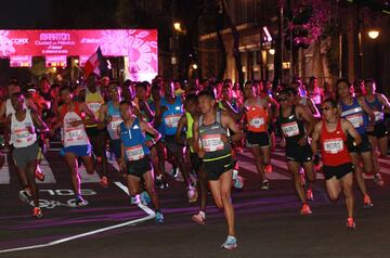 Las mejores imágenes del Maratón de la Ciudad de México