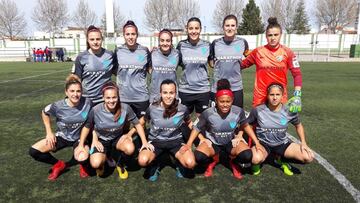 Alineaci&oacute;n del M&aacute;laga Femenino en Almendralejo