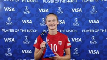 Graham Hansen, MVP de Noruega en la jornada uno.Graham Hansen, MVP de Noruega en la jornada uno.