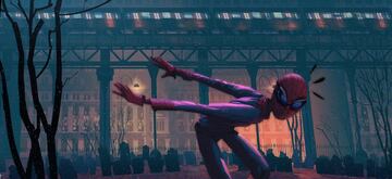 El arte de Spider-Man: Un Nuevo Universo