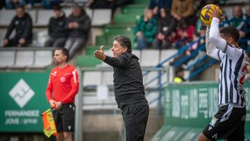 Alejandro Menéndez analizó la derrota ante el Castellón.