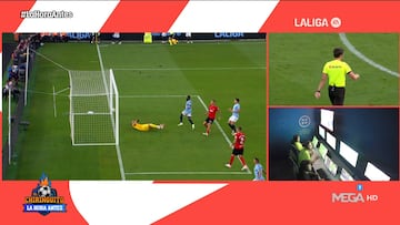 Celta-Mallorca. Gol fantasma.