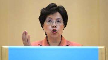 La directora general de la OMS, Margaret Chan.