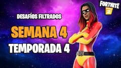 Fortnite Temporada 4: desafíos filtrados Semana 4 y Wolverine