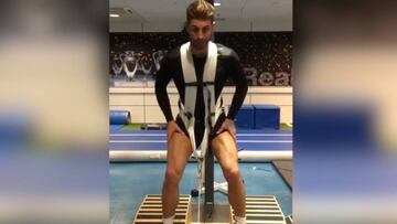 El fuerte ejercicio de Sergio Ramos para recuperarse