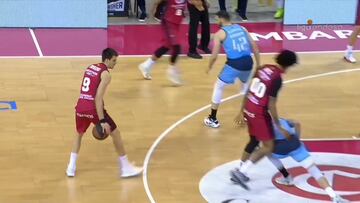 Brilla y se exhibe hasta en las derrotas: el último recital de Nico Brussino