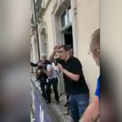 Griezmann pone a todo Mâcon a hacer su famosa celebración