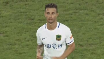 Rubén Castro ya marca goles en China.
