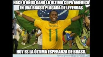 Los memes de la eliminación de Brasil ante Paraguay