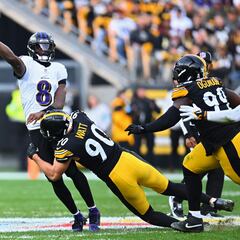 Lamar Jackson no puede contra los Steelers