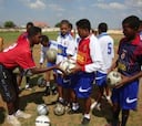 Las imágenes de la escuela de fútbol EL Larguero en Madagascar