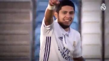 Los goles de Sergio Díaz con el Real Madrid Castilla