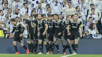 La afición se quedó enmudecida el año pasado cuando el Ajax eliminó al Madrid en el Bernabéu (1-4).