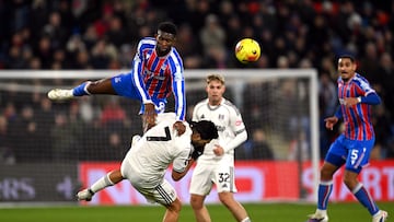 Lerma y Crystal Palace dejan escapar el triunfo en el inicio del año