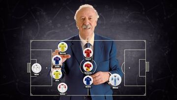 El once ideal de Del Bosque para el Mundial de Rusia 2018