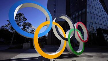 Tokyo (Japan).- (FILE) - The Olympic Rings monument in front of the Japan Olympic Committee headquarters in Tokyo, Japan, 24 March 2020 (reissued 28 April 2020). According to local media reports, during an interview published on 28 April Tokyo 2020 Olympi