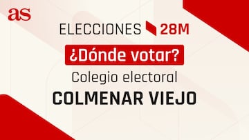 Dónde votar en Colmenar Viejo en las elecciones del 28M: ¿qué colegio me toca y cómo saber mi mesa electoral?