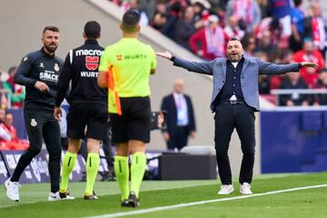 Diego Martínez, en el Metropolitano.