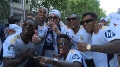 Las imágenes de la fiesta del Madrid por La Decimoquinta