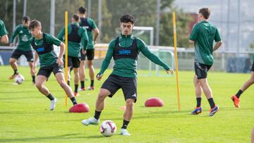 Dorrío se muestra ambicioso tras la victoria ante el Elche.