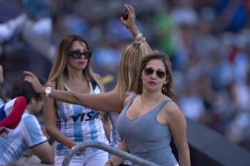 Fans en el Argentina vs Chile.