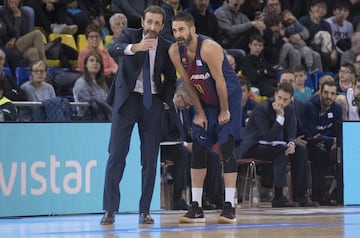 Suspenso: un desastre absoluto. Ser terceros no salva la mala imagen del Barcelona durante esta primera vuelta. Derrotas imposibles, jugadores yendo y viendo de la rotación dan la foto de un equipo venido a menos, que no sabe qué hacer. Sito Alonso y los fichajes no han dado ese 'algo más' para ser regulares y los azulgranas se encuentran ya a cinco victorias del líder, el Real Madrid. Se confía que el paso de los partidos de estabilidad y algún refuerzo enderece el rumbo.