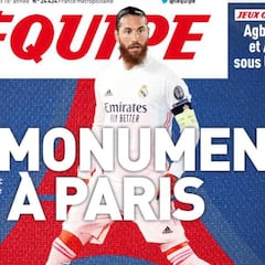 L'Equipe se rinde al monumento Ramos
