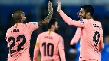 Vidal podría hacer de Suárez.