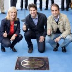 Carlos Checa ya tiene estrella en el Paseo de la Fama de Jerez