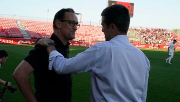Alessio Lisci, junto a Etxeberria.