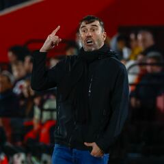 Coudet: “Creo que hicimos méritos para conseguir los tres puntos”