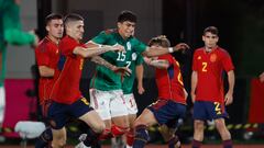 El equipo de Gerardo Espinoza, quien debutó como entrenador Sub 23, sacó un meritorio empate en duelo disputado en la Ciudad Deportiva de Las Rozas.