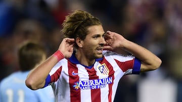 Cerci, con el Atl¨¦tico. "Me fui al Atleti a rega?adientes".