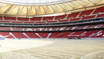 Estado del Wanda Metropolitano. 