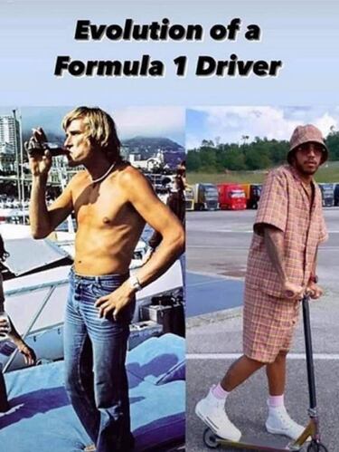 Raikkonen se mofa en sus redes del estilo de Hamilton