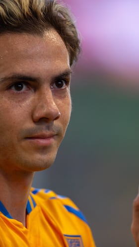 Francisco Sebastian Cordova of Tigresduring the friendly match between Tigres UANL and Pumas UNAM at Q2 Stadium on March 22, 2025 in Austin, Texas, United States.