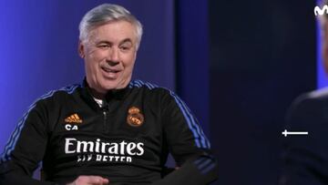 La broma de Valdano que dejó con esta cara a Ancelotti