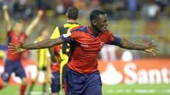 La última tripleta de un jugador colombiano en Copa Libertadores
