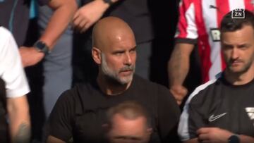 La furiosa reacción de Guardiola tras ver cómo peligra la Champions para su City