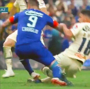 Jugada similar a la de Caraglio en Holanda si fue revisada