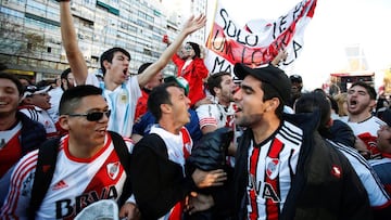 Gran ambiente y 5.000 hinchas en la Fan Zone de River Plate