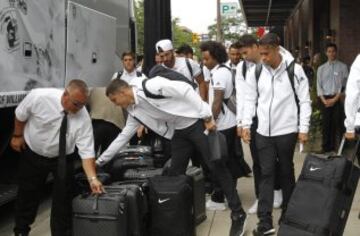 Las im¨¢genes de Sergio Ramos y Modric en Ohio